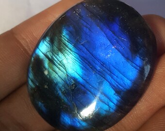 1 Pc Natural Labradorite 48x16 mm 44 cts Gemstone Fancy shape,Beautiful Rare Design