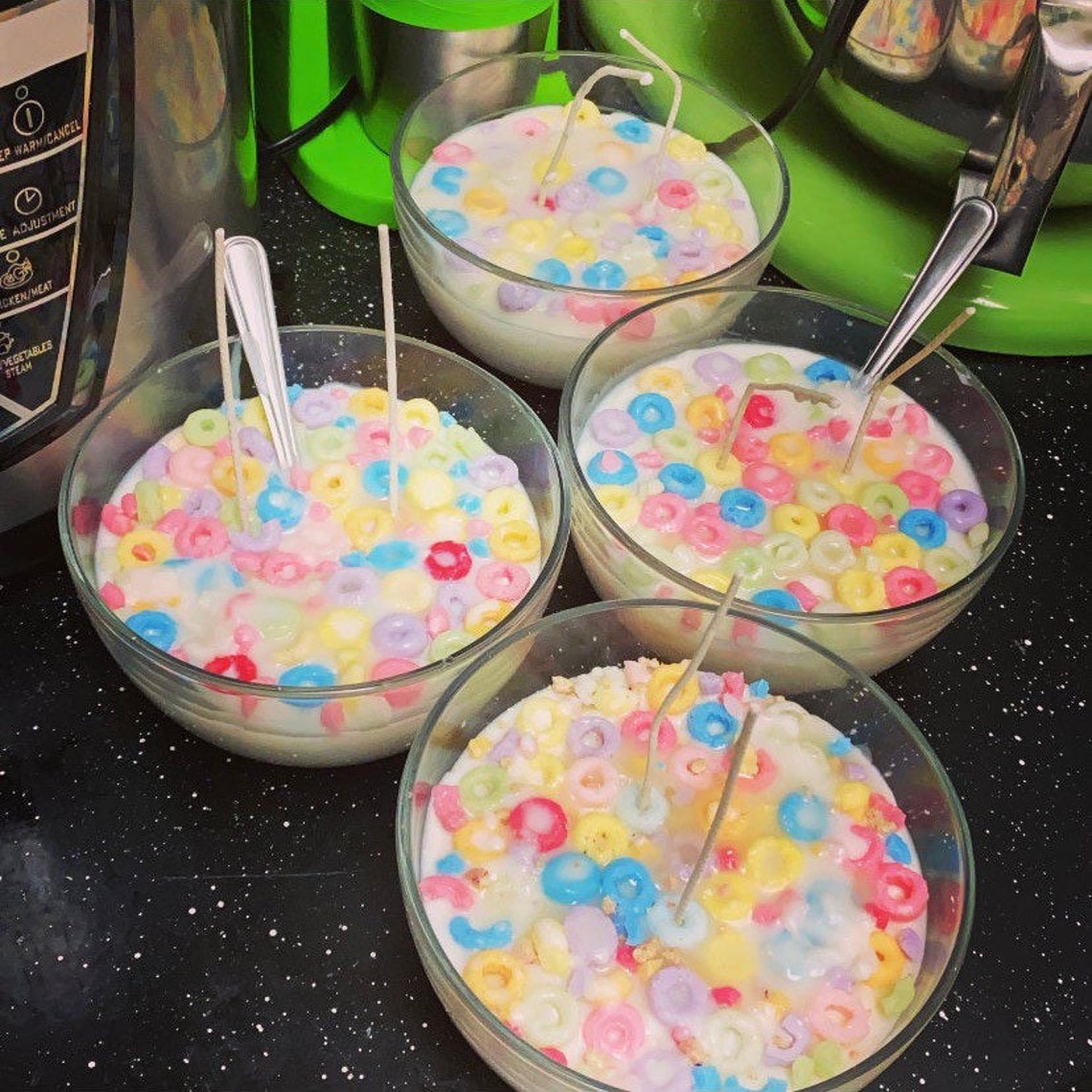 Fruit Loops Cereal Bowl Etsy