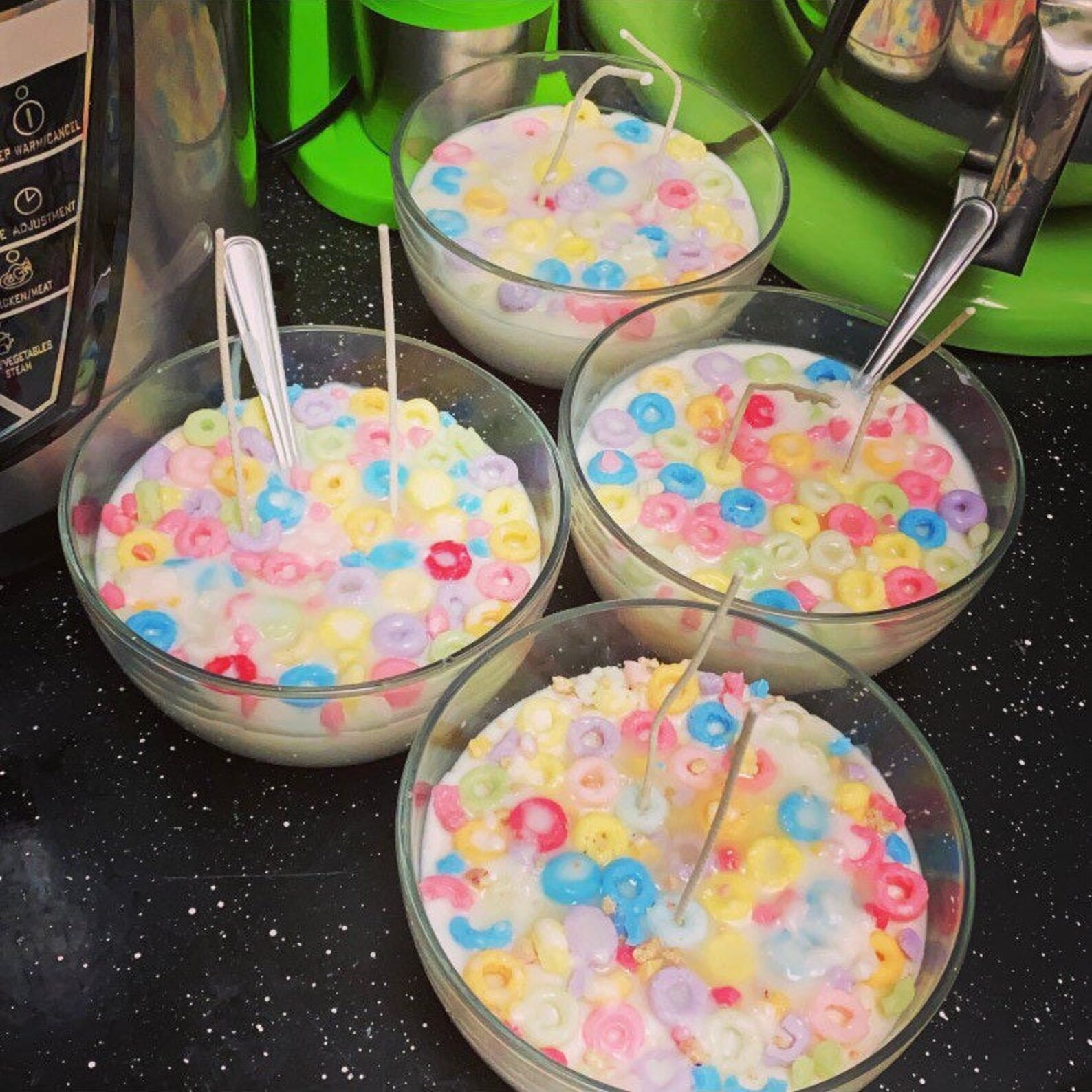 Fruit Loops Cereal Bowl Etsy