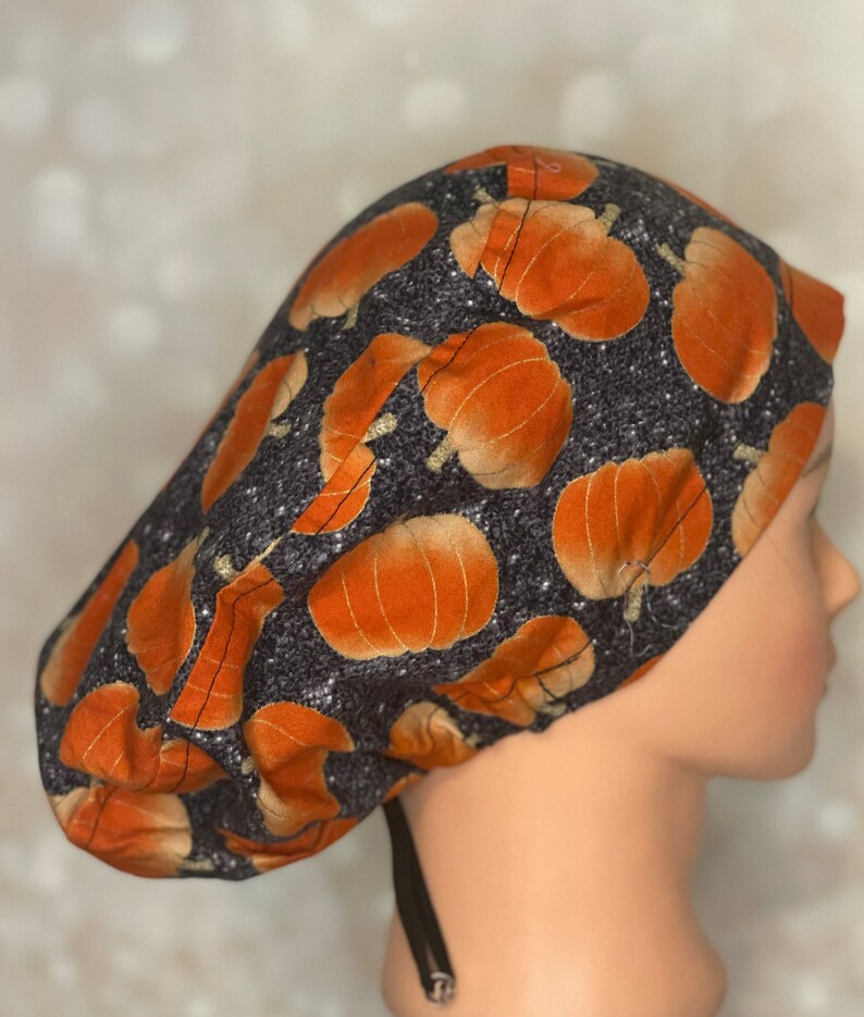 Pumpkin scrub cap Clearance