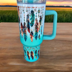 40 ounce double wall stainless steel tumbler