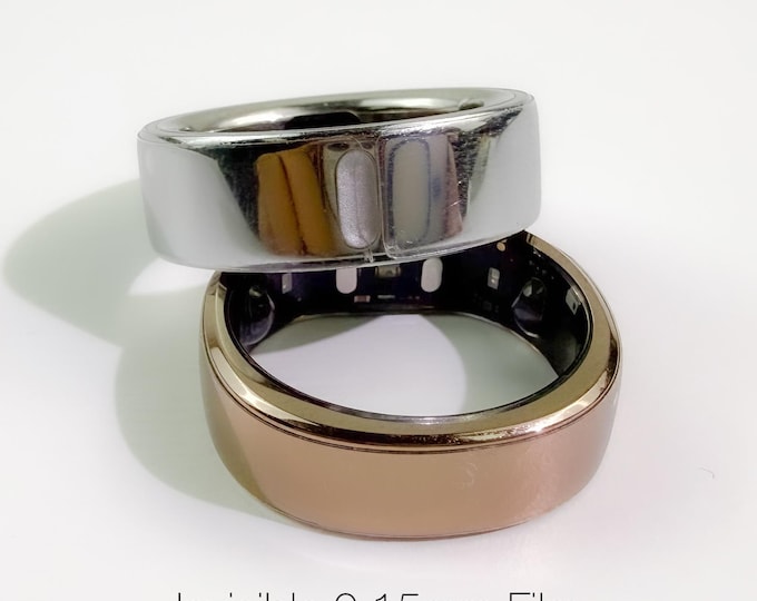 Zynapix 10Pack Oura Ring Protector Film | Invisible Scratch Guard for Gen 4 & 3 | Ultra-Thin, Charger-Friendly Shield