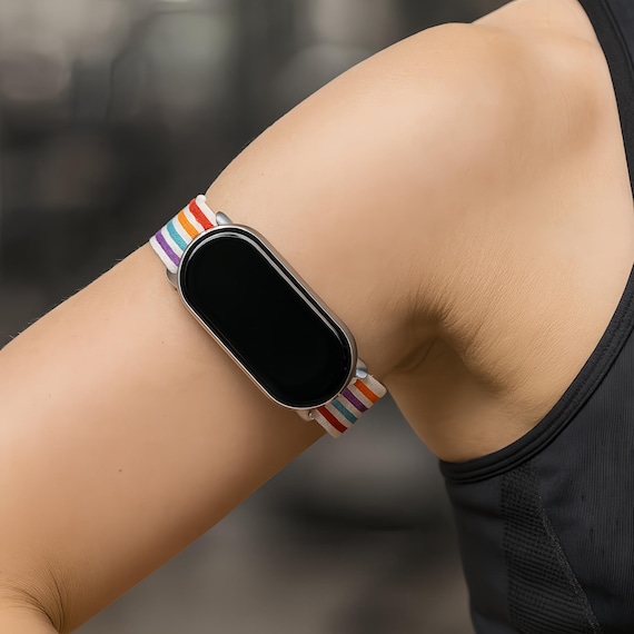 Rainbow Armband Strap for Xiaomi Mi Band: Bicep Sport Band
