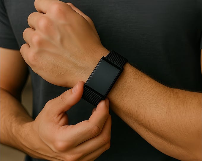 WHOOP 5.0 Wrist Strap – Elastic Nylon Band with Protective Case