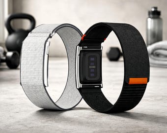 Stretch Nylon Band for WHOOP 5.0 – ECG Compatible Wrist & Bicep Strap