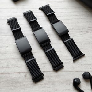WHOOP 5.0 Hybrid Band – Nylon Dual-Device Strap for 20mm / 22mm Watches & Apple Watch