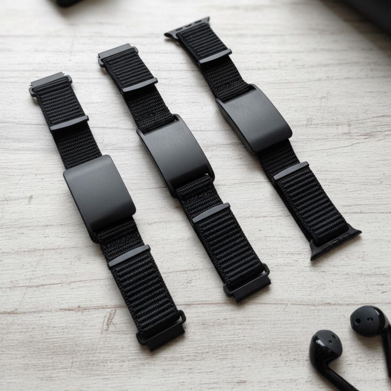 WHOOP 5.0 Hybrid Band – Nylon Dual-Device Strap for 20mm / 22mm Watches & Apple Watch image 1