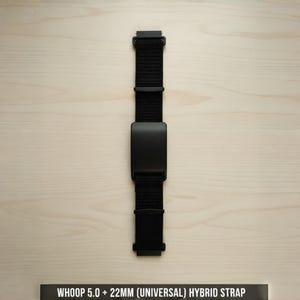 WHOOP 5.0 Hybrid Band – Nylon Dual-Device Strap for 20mm / 22mm Watches & Apple Watch 22mm Universal