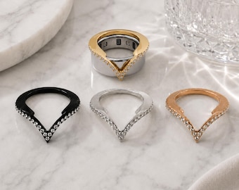 Oura Gen 3 & 4 Crystal V Jacket, Smart Ring Cover, Jewelry Enhancer