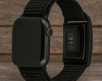Hybrid Nylon Band for WHOOP 5.0 and Apple Watch: Dual Tracker Strap