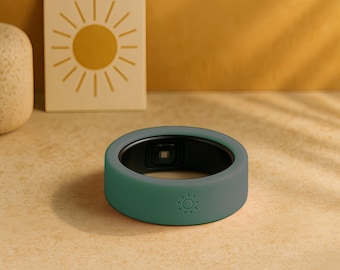 Sun Symbol Silicone Ring Cover 4-Pack: Oura Ring/Samsung Galaxy/Ringconn