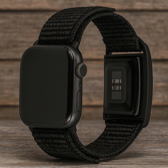 Hybrid Nylon Band for WHOOP 5.0 and Apple Watch: Dual Tracker Strap