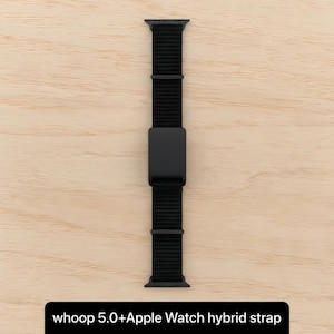 WHOOP 5.0 Hybrid Band – Nylon Dual-Device Strap for 20mm / 22mm Watches & Apple Watch Apple Watch 42mm+