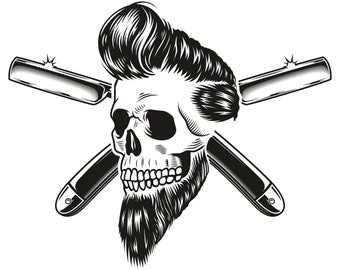 barber vector logo