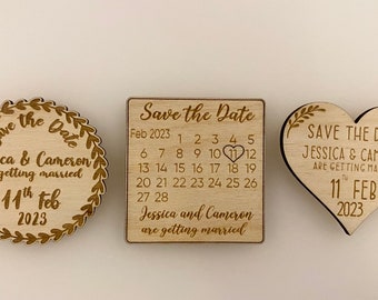 Save Date Magnets Etsy
