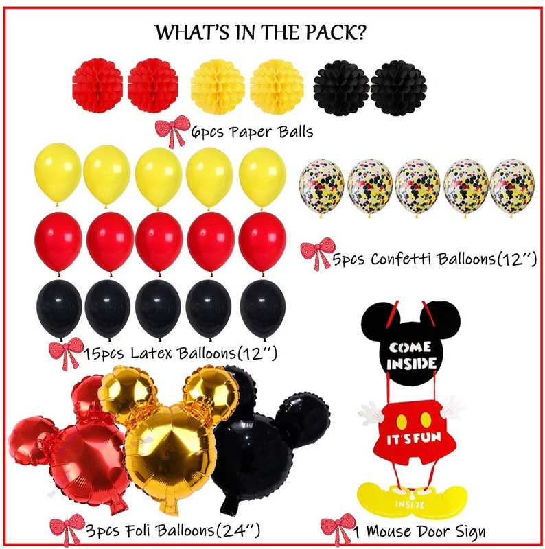 Mickey Mouse Party Supplies Boys 2nd Twodles Birthday Party Etsy