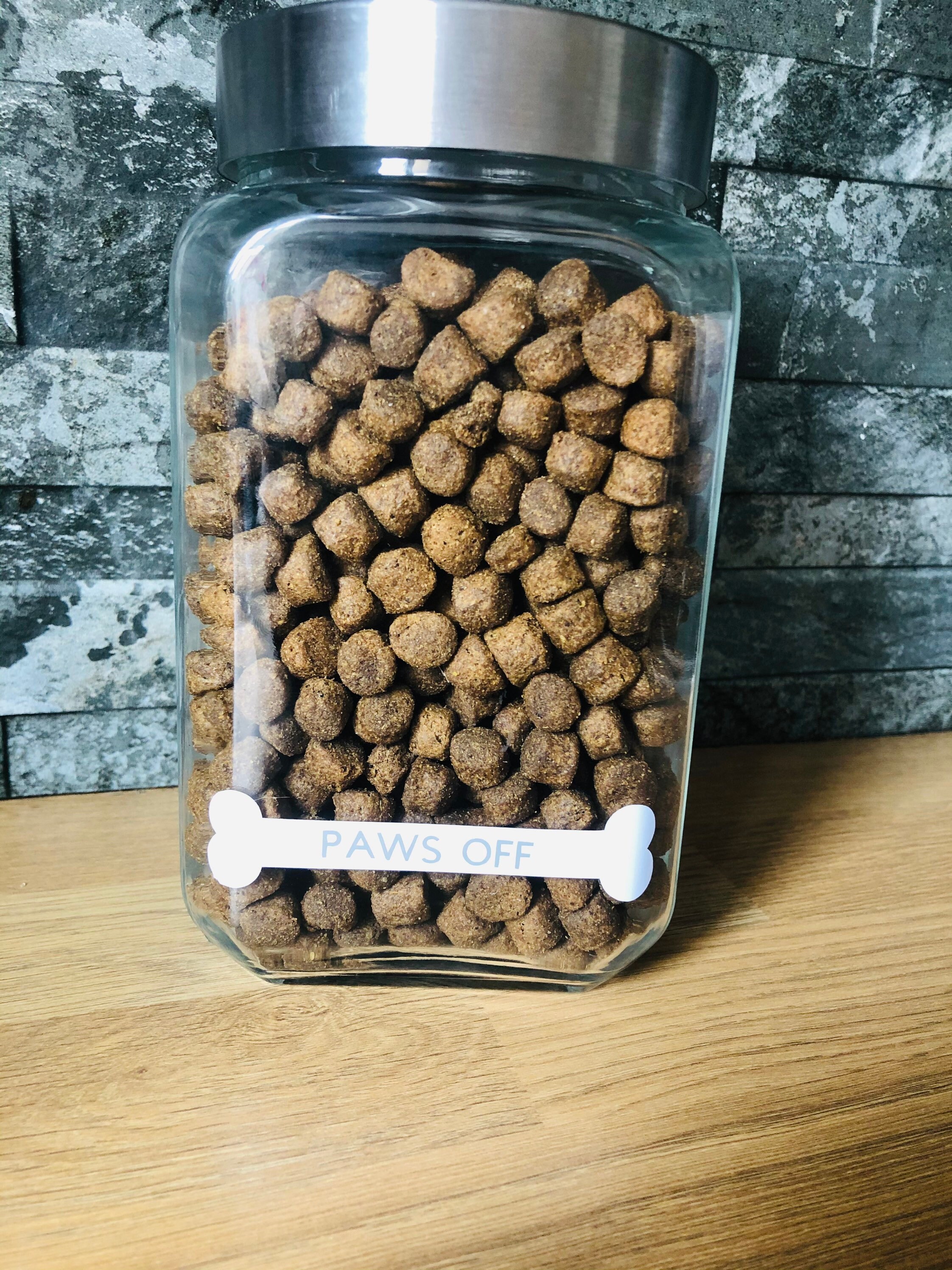 Personalised dog treat storage pet supplies container jar Etsy