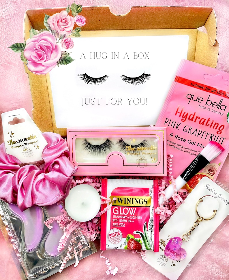 PAMPER HAMPER GIFT | Relax | Self Care | Care Package | for Her | Hug ...