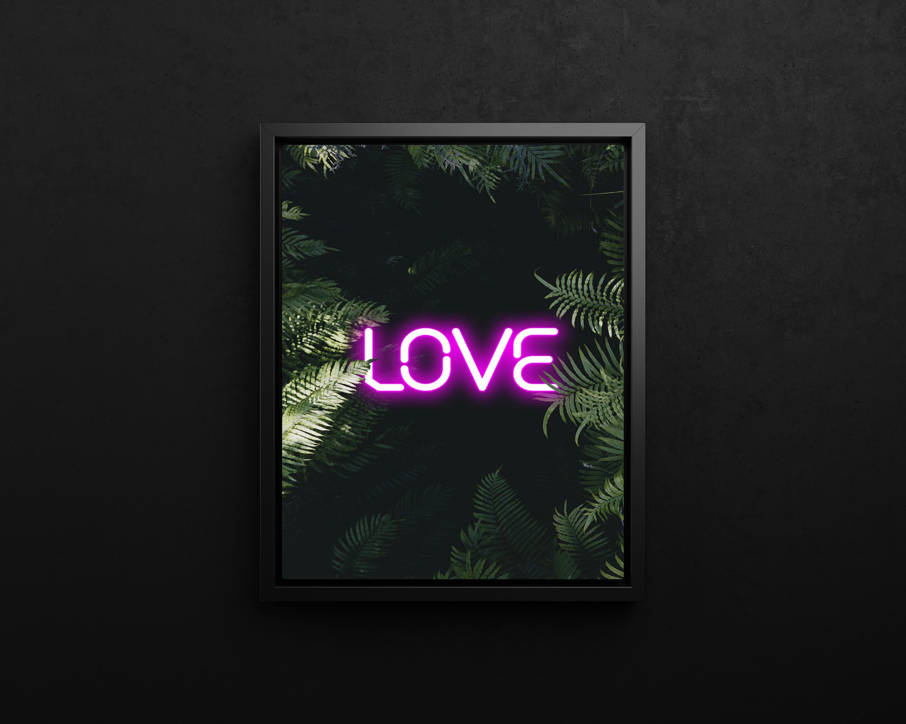 Neon PrintNeon Print Room decor Wall Art Print Digital Etsy