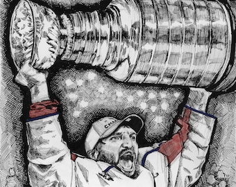 Washington Capitals, Alexander Ovechkin with the Stanley Cup