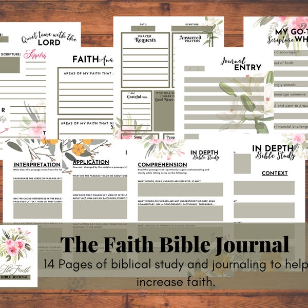 Printable Devotional - Etsy