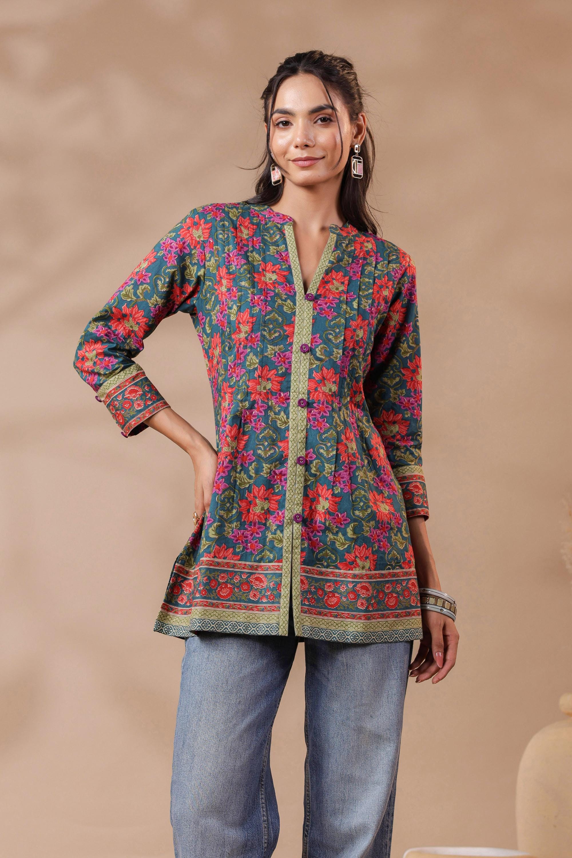 Charming Black Kanchi Cotton Blouse With 3/4th Sleeves, Zari