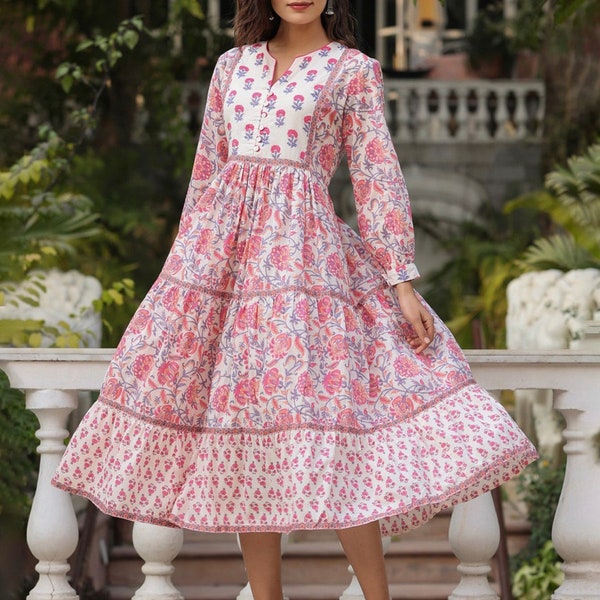 India Cotton Dress - Etsy