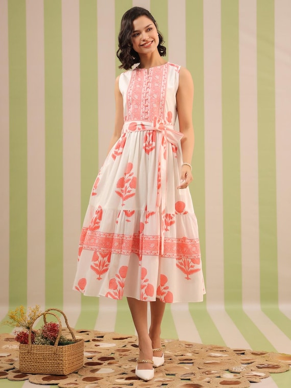 white christmas dresses The Midi Dress in Everyday Cotton