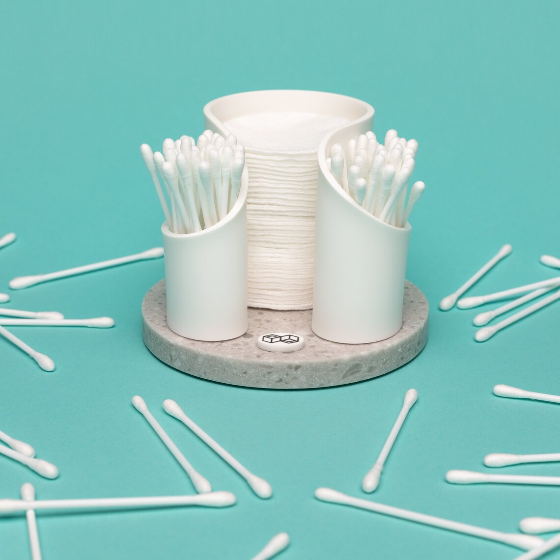 Qtip Holder Cotton Pad Holder Cotton Ball Holder Modern Etsy UK