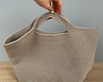 Handmade crochet bag