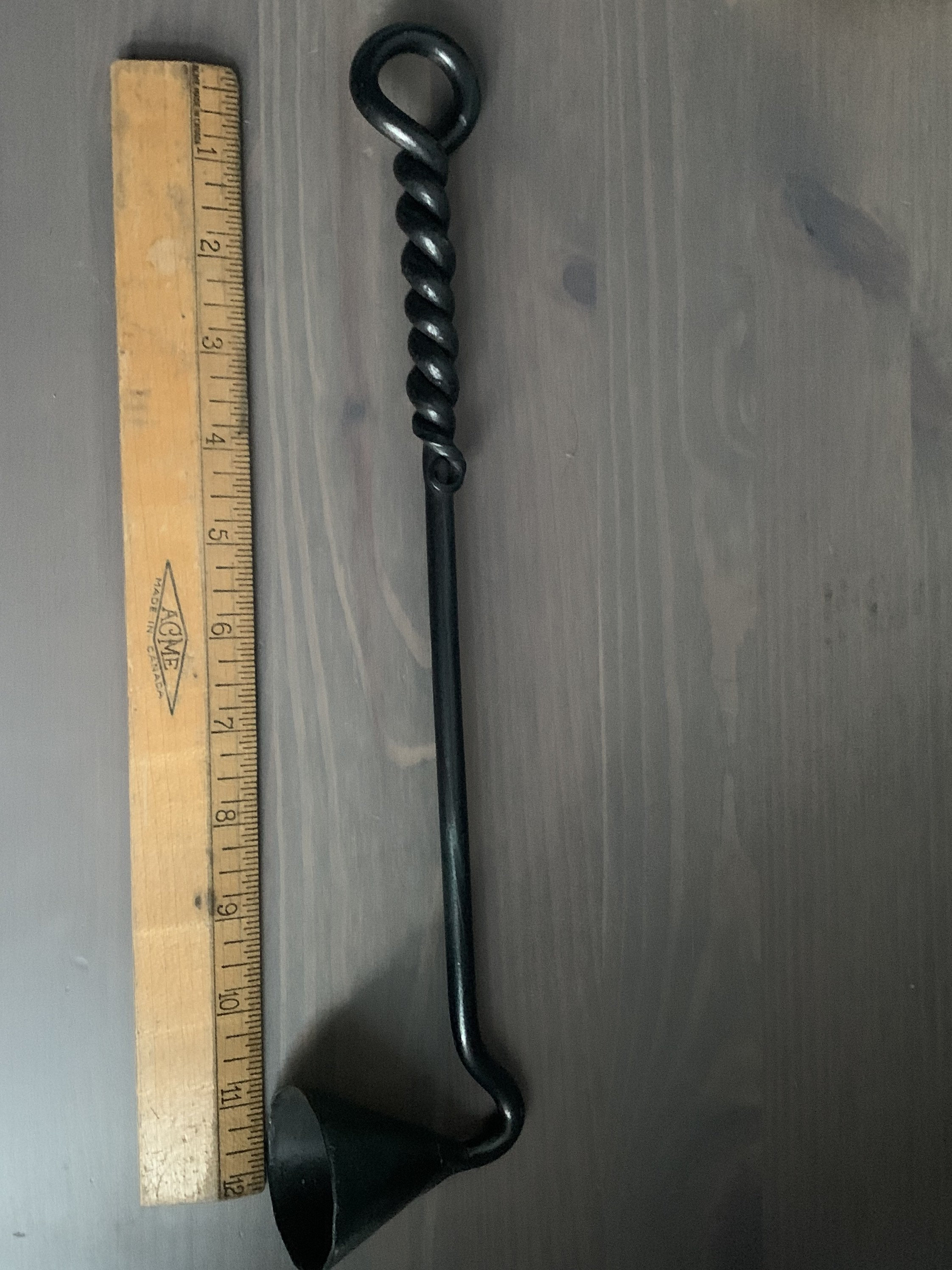 Vintage Candle Snuffer / Wrought Iron Candle Snuffer With Etsy