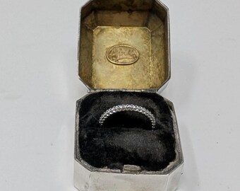 ヴィンテージ BIRKS スターリング リング ボックス - 1950 年代