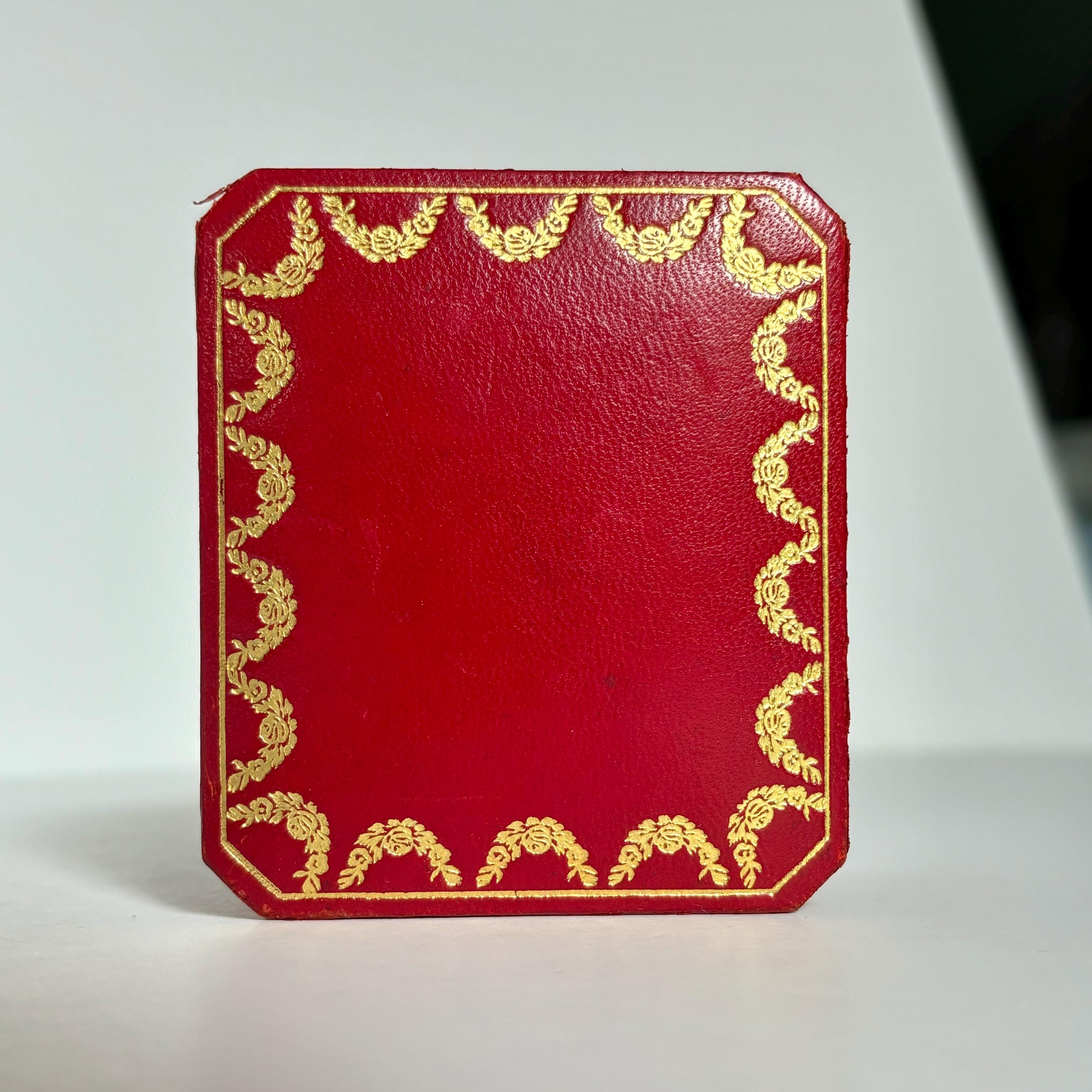Red Cartier Box - Etsy Red Cartier Box - Etsy