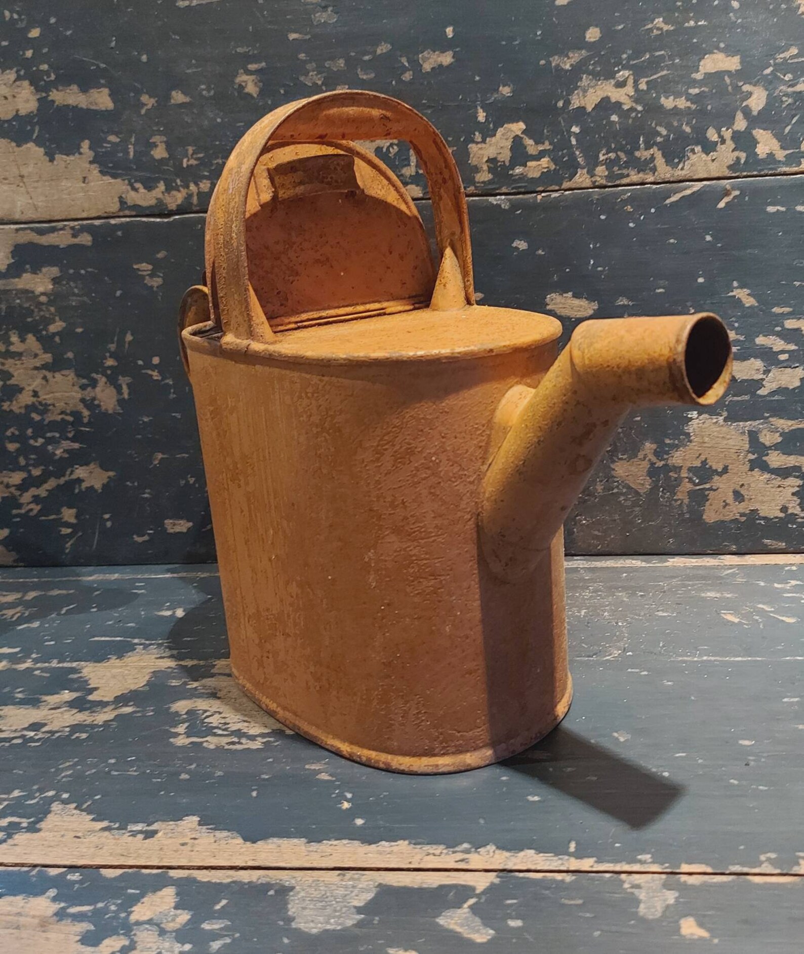 Vintage Tin Watering Can Water Carrier Rustic Circa 1920s Etsy