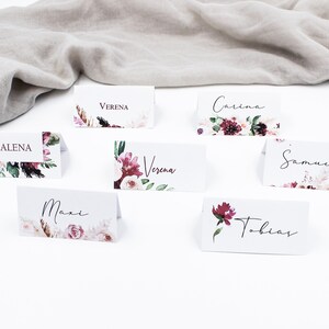 Segnaposto "Inspire" // biglietto in piedi // matrimonio // boho // floreale
