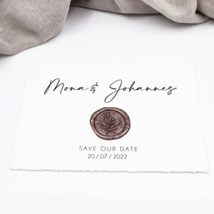 Save The Date Karte Hochzeit