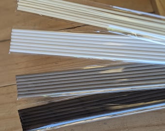 Replacement 32cm/28cm Reed Diffuser Fibre Reeds Black Grey White Natural Wooden Rattan