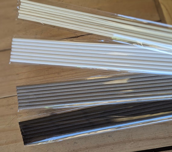 Replacement 32cm/28cm Reed Diffuser Fibre Reeds Black Grey White Natural Wooden Rattan