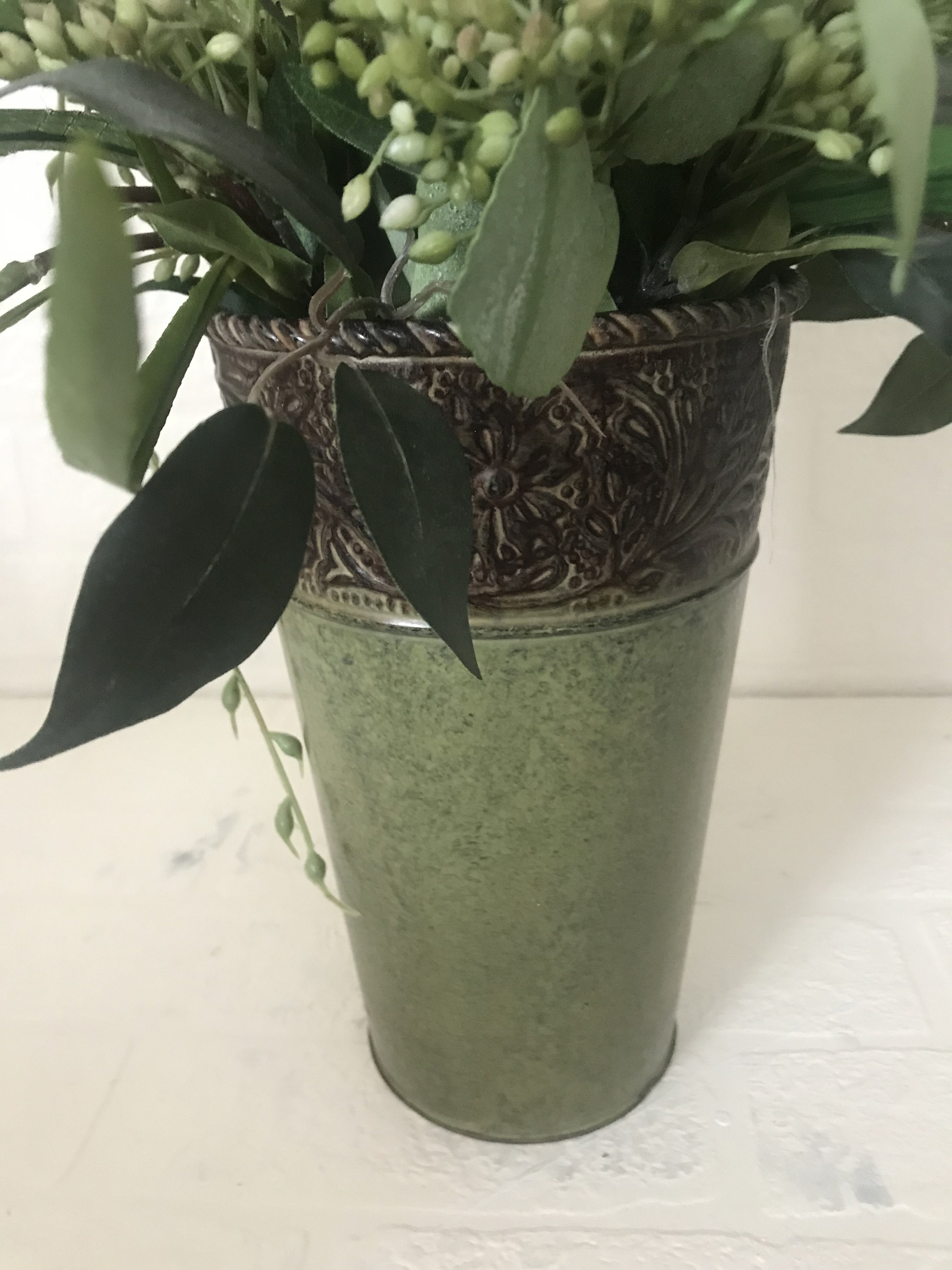 Floral Tall Vase Etsy