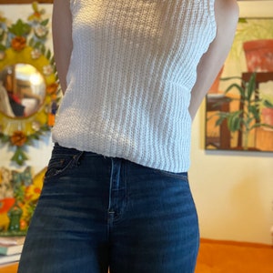 Vintage knit tank