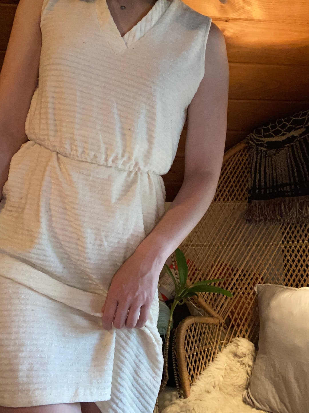 Terry Cloth Tennis Dress Etsy