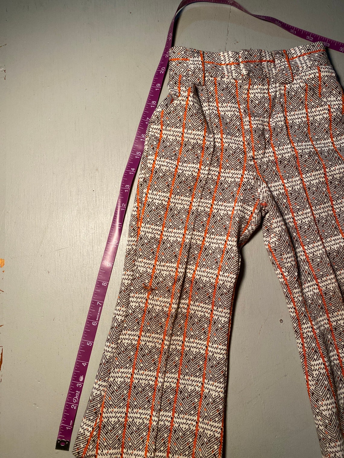 Kids flare knit trousers | Etsy