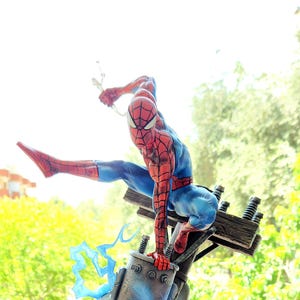 Spider man  Collectible , Figure ,  statue , Collectible Statue | Gift | Birthday Gift Handmade, Art, Decoration