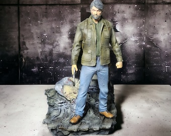 Statua di Joel di The Last of Us / Figura dipinta a mano e stampata in 3D