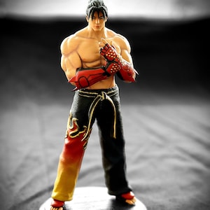jin kazama  3D Printed statue  Collectible Statue  Gift | Birthday Gift Handmade, Art, Decoration Painted Figure
