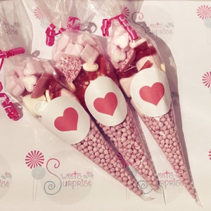Sweet Cones, Hen Do, For Her, Personalised Sweet Cones, Sweet Boxes, Baby Shower, Candy, Party Favours, Wedding Favours
