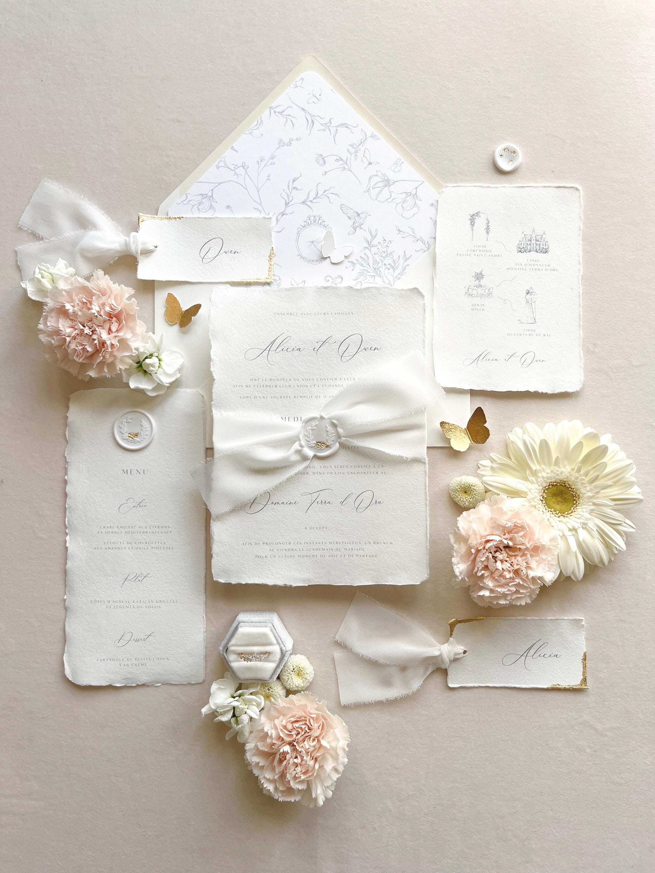 Customizable wedding invitation