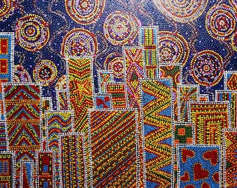 State Of Euphoria - Original - Acrylic 2020 ( 70 x 100cm)