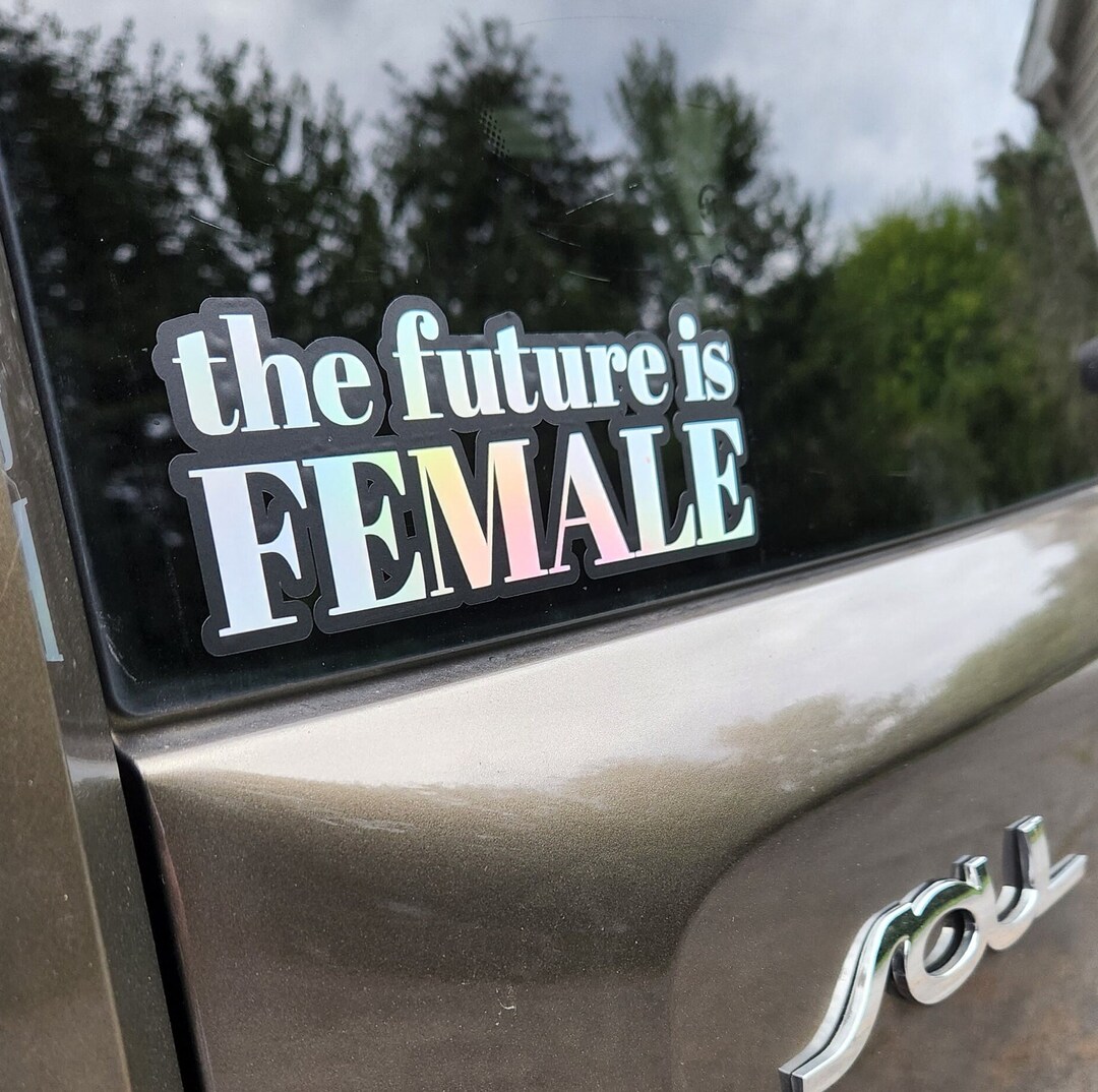 The Future is FEMALE Vinyl Decal Sticker - Etsy