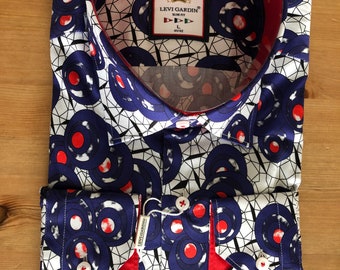 Men’s floral shirts | Cotton | fashionable |Mens 100% Cotton Long Sleeve | Slim Fit Shirt |Floral Print